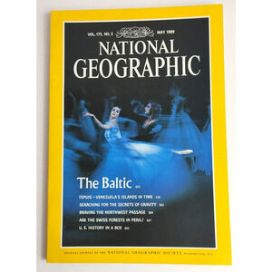 National Geographic Magazine May 1989 The Baltic Tepuis Gravity US History